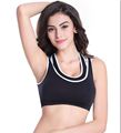 Professional Sports Bra Fake Two piece Mesh Hot Sexy Push up Women Yoga Bra Fitness Vest