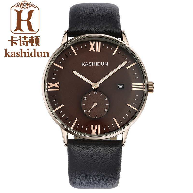 Top Brand Luxury KASHIDUN Fashion Quartz Watches Men Waterproof Sapphire Mirror Luminous Men Watch Relogios Masculino