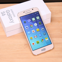 Famous Brand Mobile Phone for Samsung Galaxy S6 Cell Phones 5.1″ inch Dual Core Unlocked Android Smartphone Black Gold