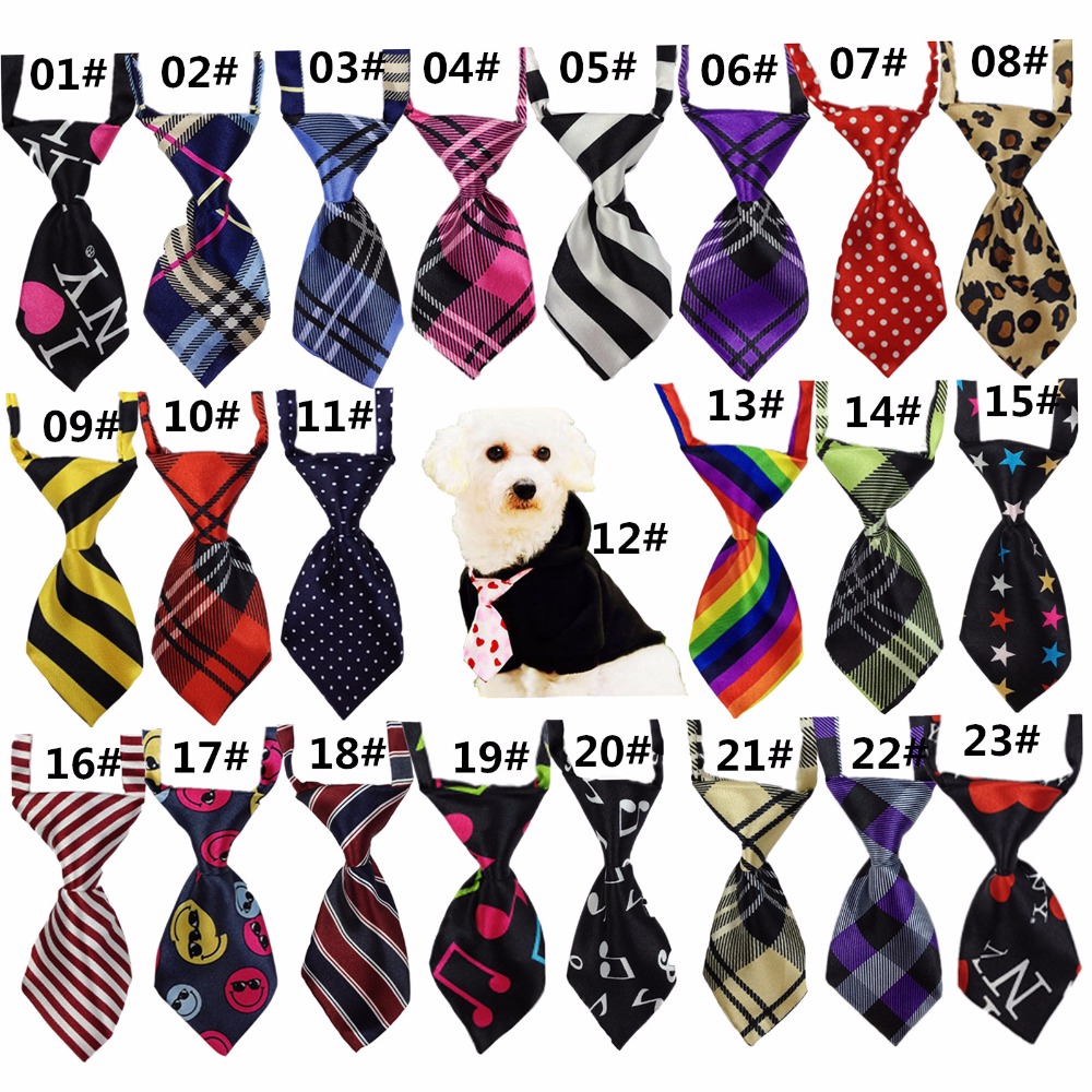 10PCS 20PCS 30PCS Lovely Adorable Dog Cat Pet Sweetie Grooming Stripes font b Tartan b font