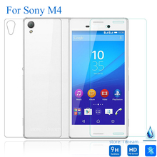 Front + Back Tempered Glass Film for Sony Xperia M4 Aqua Screen Protector on E2303 E2306 E2363 Free Shipping pelicula de vidro