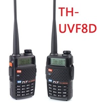 TH-UVF8D dual band Walkie Talkie UHF+VHF 400-520MHz~136-174MHz 7W 256 CH DTMF 1750Hz Tone Two-Way Radio