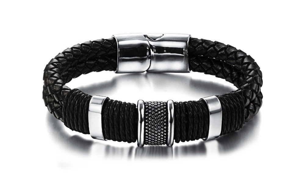 PH891-(11) leather bracelets