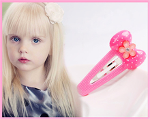 2016 New Arrival Hair Accessories Fashion Kids Cute BB hair Clip Kawaii Crystal Hairpins Bow Flower Plastic Barrette For Girls
