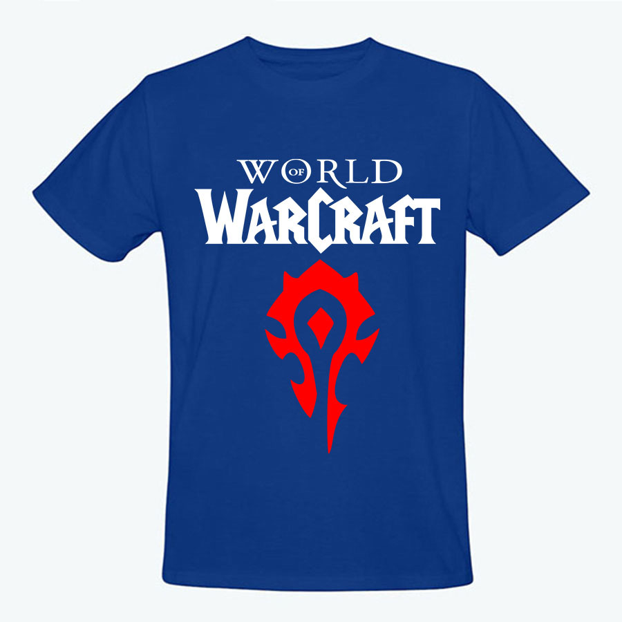 Free Shipping 2015 Summer For The Horde T Shirt 100 Cotton For The Horde Printed Men