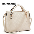 2016 Fashion Women PU Leather Embossed Bag Famous Designers Brand Handbag Luxury Ladies Shoulder Messenger Bags