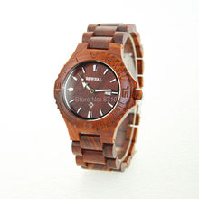 Madera caliente de moda reloj! famoso diseñador Natural sandalia madera de arce reloj Made In japón Movt madera del reloj envío gratis