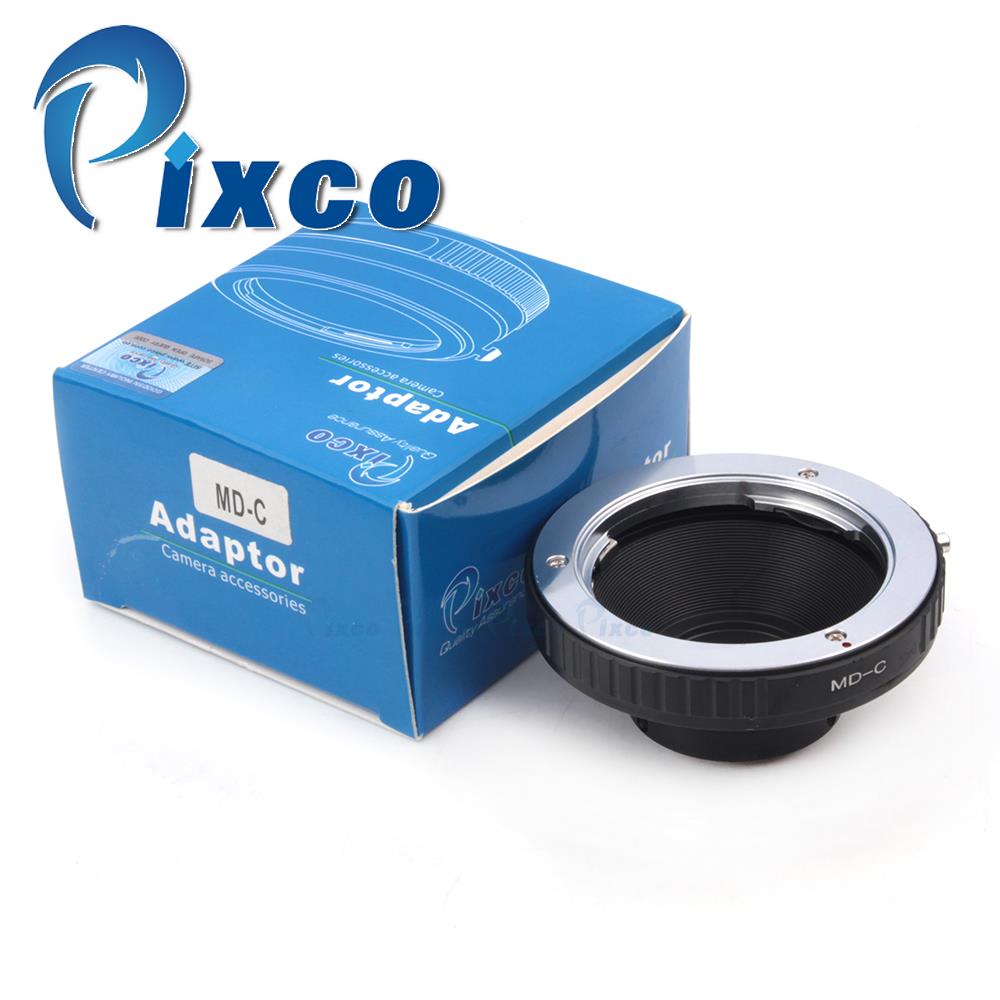 Pixco Lens Adapter Ring Suit For Minolta MD MC Lens to C Film Mount Camera Without Tripod Mount