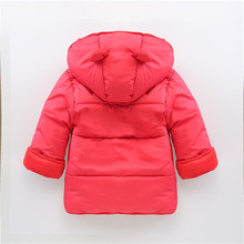 0 2 Years Fashion Baby Coat Cotton Thick Winter Warm Boy Clothes Infant Coats For Boys