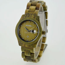 2014 New Arrival Wood Watch Oval Face bewell Wooden Watch 3 Color Available Wood Watch