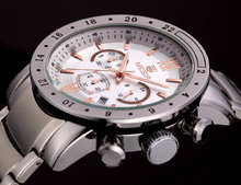 MEGIR Acero Inoxidable Men Luxury Brand Watches Military Men steel less JAM TANGAN TRENDI Role watch