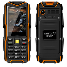 Original VKWorld Stone V3 2.4” Waterproof Phone IP67 Dustproof Shockproof Dual Sim Card 5200Mah Battery GSM Outdoor Phone