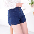 Free Shipping 2015 Women Fashion Jeans Shorts High Waist Shorts Cotton Vintage Slim Casual Joker Denim