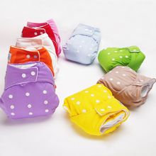 1pcs Reusable Baby Infant Nappy Cloth Diapers Soft Covers Washable nappy changing Free Size Adjustable Fraldas