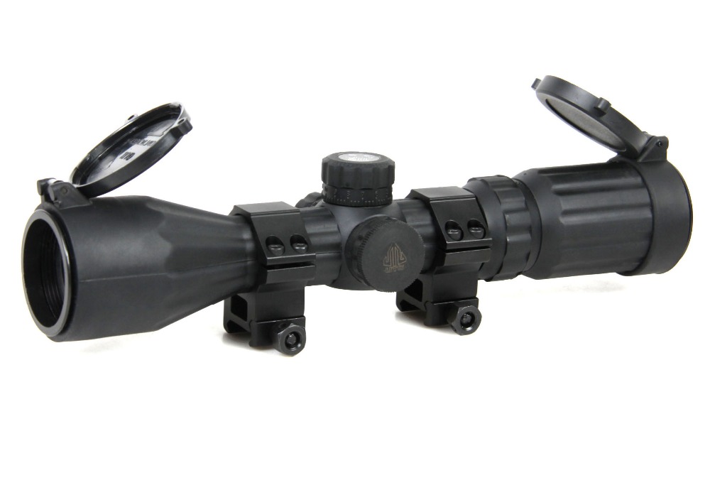 Hot Sale Tactical/Military/Airsoft 3-12*40Mil-Dot Red/Green Illuminate Rifle Scope CL1-0168
