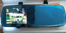 4.3 inch super clear single lens blue mirror Recorder