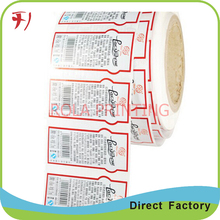 Customized kraft paper bar code sticker printer use