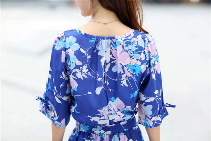 2015-Summer-Style-Women-Fashion-Short-Jumpsuits-and-Rompers-Floral-Printed-Women-Short-Sleeve-Chiffon-Overalls-CL02629