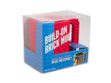Free Shipping 1Piece 12oz Build on Brick Mug Creative DIY Puzzle Block Coffee Cup