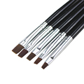 5 PCS High Quality Decoration Nail Brushes Nail Paint Tool for Manicure ZJY059