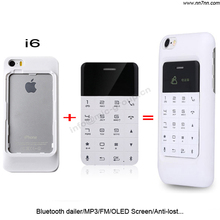 2015 Bluetooth dialer mini Ultrathin card cell mobile phone P83