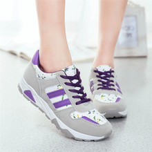 2015 new fashion women sneakers shoes sapatilha women s casual flats sport shoes woman floral printed