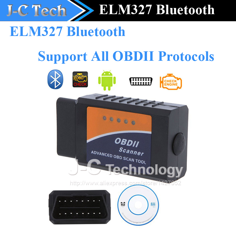 Купить ELM327 v2.1 bluetooth интерфейса auto obd2 obd ii сканер адаптер ...