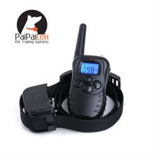 Аккумуляторная 100LV 300 м дистанционного вибрации статический Pet ошейник без коры ошейник анти-кора остановка за 1 собака