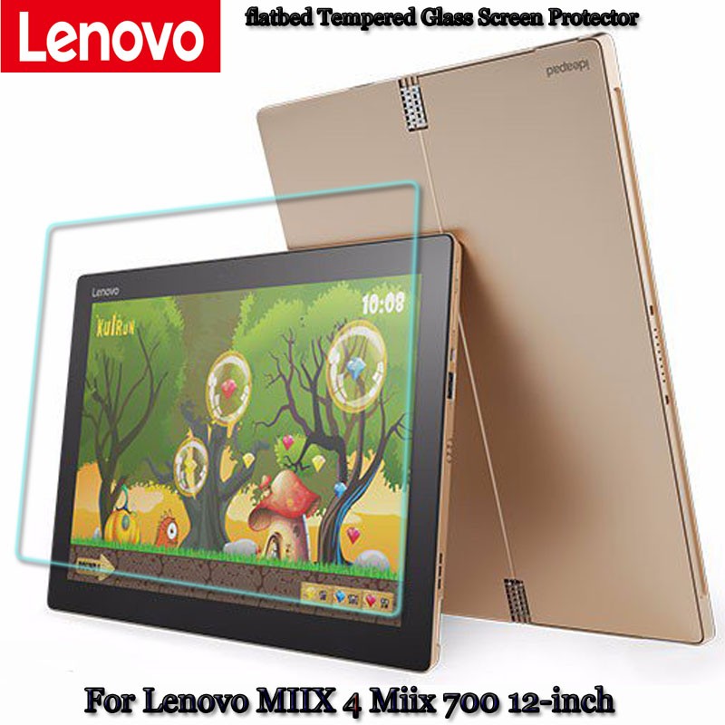 For-Lenovo-MIIX-4-Miix-700-12-inch-flatbed-Tempered-Glass-Screen-Protector-2-5-9h