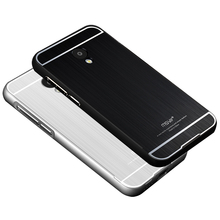 Ultra thin Aluminum Metal+ Wire drawing Back Cover Case for Meizu m2 mini 5.0 inch