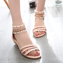 Hot Sale 2016 Summer Women Sandals Leisure Peep Toe Wedges Shoes fashion flat shoes Wild Comfortable Ladies Sandals DT141