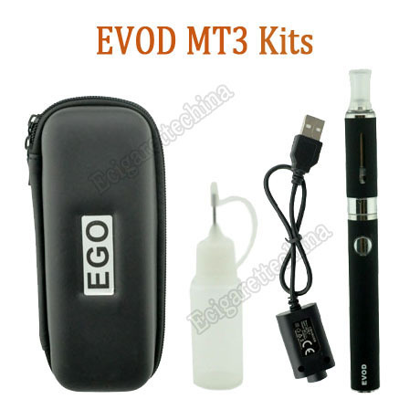 Гаджет  EVOD Electronic Cigarette EGO MT3 Atomizer 650mah/900mah/1100mah Variable Voltage battery with zipper Starter Kit  None Бытовая электроника