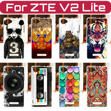 Fashion TPU  ZTE  V2 Lite Case Cover Colored Paiting Case For ZTE  V2 Lite Case Free Shipping