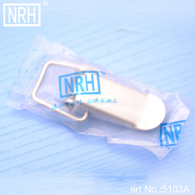 NRH 5103A stainless steel spring hasp Wooden case Flight Case Travelware Tool Box accessories Hardware latch