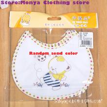 Monya 2016 high quality cotton printing: Fashion cartoon Baby Bib cute baby Waterproof Bib (Unisex 0-1 years)