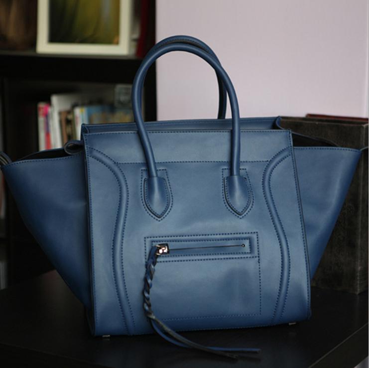 Polularize !!! 2014 Phantom women's genuine leather handbag shoulder bag women messenger bags totes 3 color fee shipping