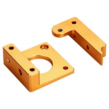 3D Printer MK8 Extruder Aluminum Block DIY Kit for Makerbot Dedicated Single Nozzle Left Hand BI091