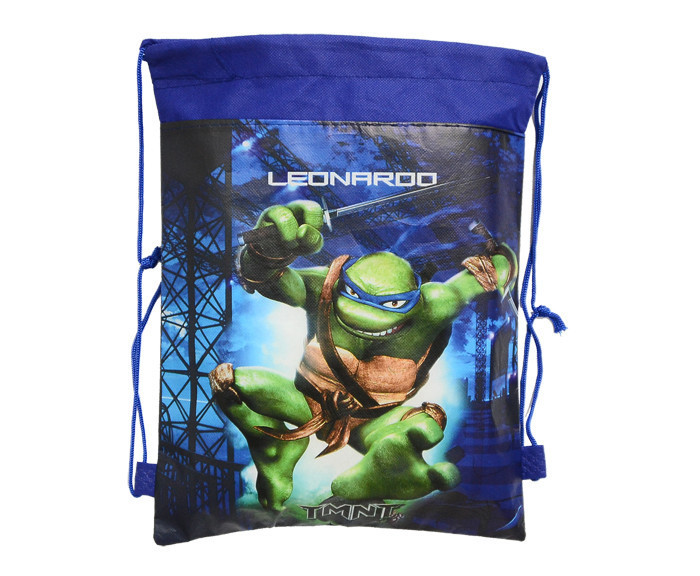 1pic Teenage Mutant Ninja Turtles School Bags Teenage Mutant Ninja Turtles Kids Drawstring Backpack& Bag For Kids (3)