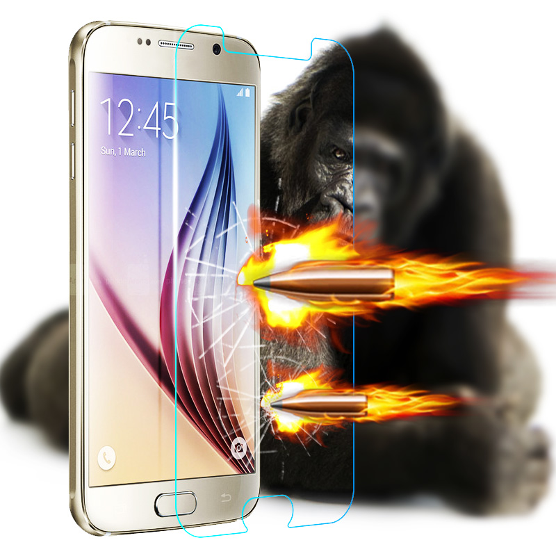 For Samsung Galaxy S6 Accessories Premium Explosion Proof Tempered Glass Screen Protector For Samsung Galaxy S6