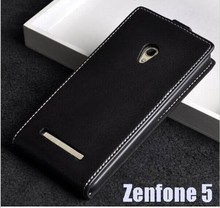 Luxury Business Style Flip Leather Case For Asus Zenfone 5 Cover Magnetic Pouch + A501CG Screen Protector(Not for A502CG)