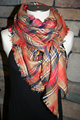Plaid Tartan Blanket Scarf Fall Orange Plaid Scarf Christmas Gift Scarves Za Style Plaid 2014 Bloggers
