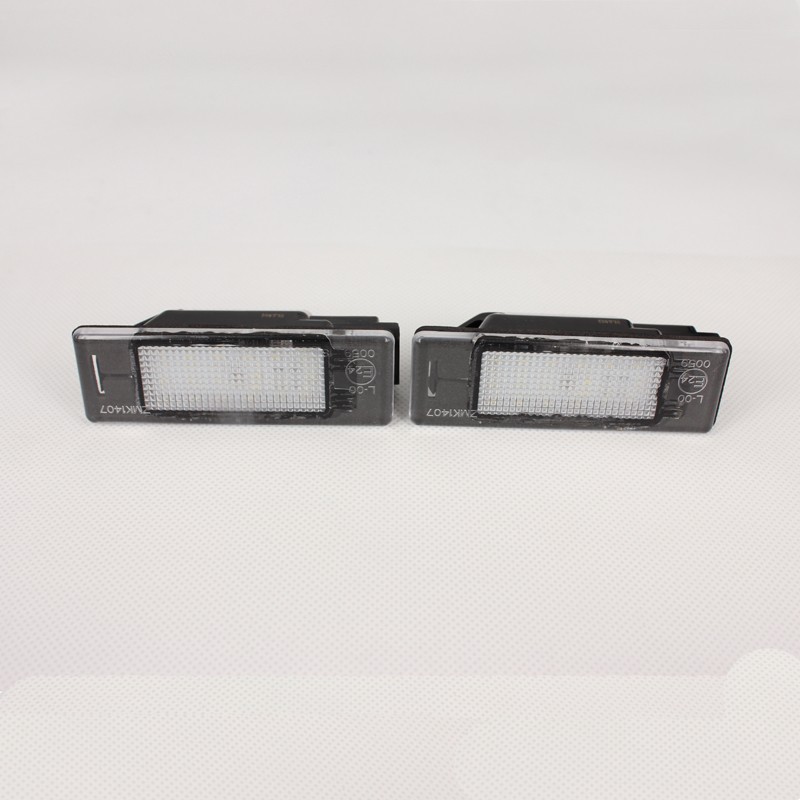 peugeot LIcense Plate Lamps 1