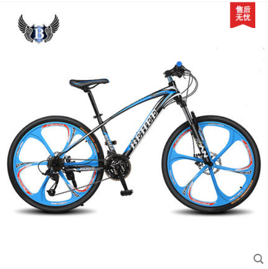 Pesale colorful Mountain bicycle 26 inch 21 Speed Mountain Bike Bicycle Youth fashion one round mountain