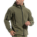 US Military Fleece Tactical Jacket Men Thermal Outdoors Polartec Sport Hooded Coat Militar Softshell Hiking Outdoor