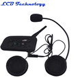 2016 Updated Version Fodsports V6 Motorcycle Helmet Bluetooth Intercom Headset Moto Intercomunicador BT Interphone