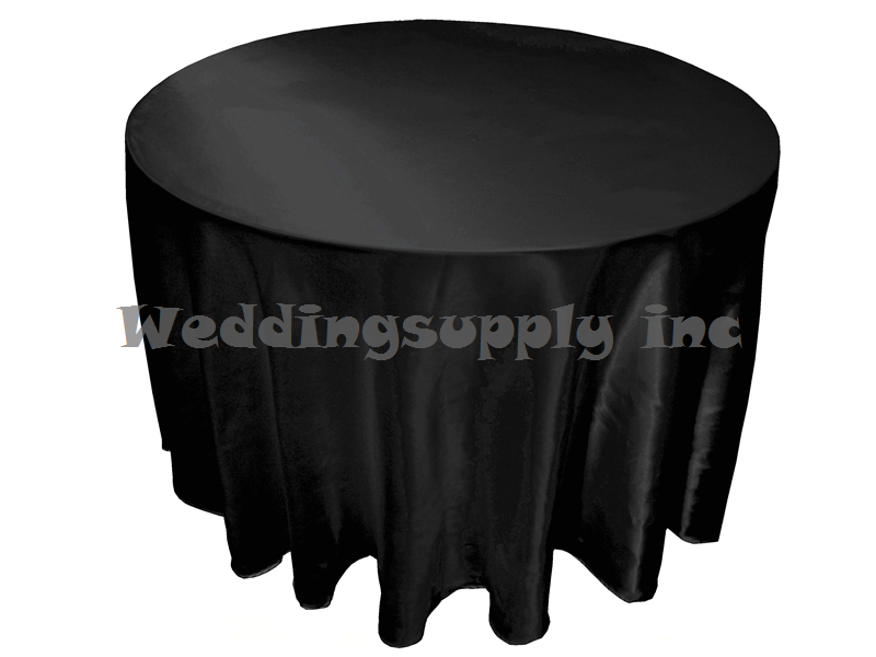 10 pcs 90 round black satin tablecloth cheap table cloth 10 pcs 90 round black satin tablecloth cheap table cloth