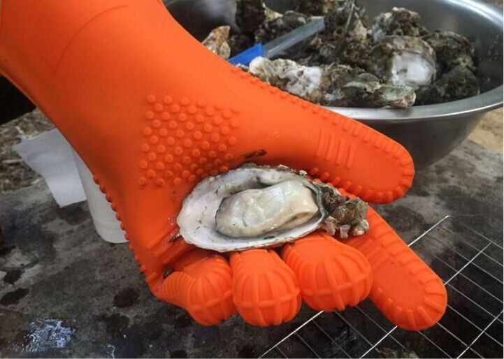 Long Barbecue Gloves (2)