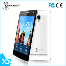 Brand Kenxinda X2 5 0 Quad core MTK6582 Android 4 4 3G WCDMA GPS smartphone dual