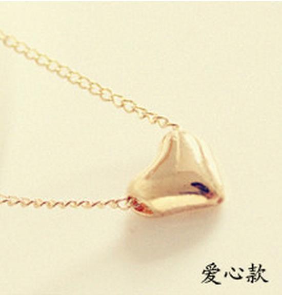 Rose-Gold-Plated-Cheapest-Price-Fashion-Alloy-Necklace-Make-a-Wish-Cheap-Jewelry-Necklace-New-Fashion-free-shipping