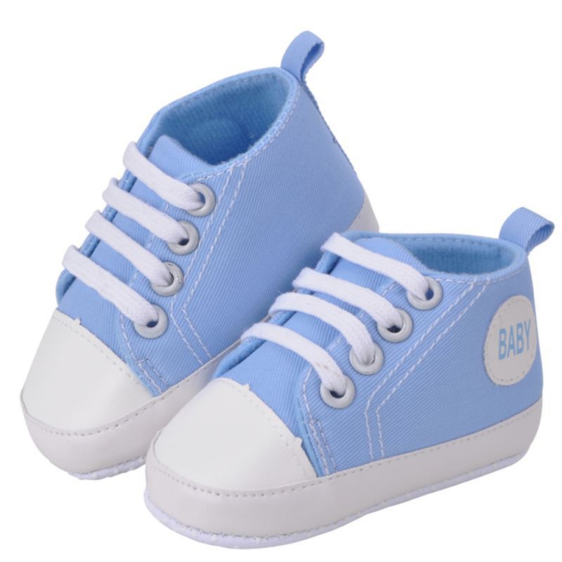 Zehui 2015 Infant Toddler Baby Boys Girls Soft Sole Crib Casual Shoes Sneaker Anti Slip Soft Sole Canvas Shoes 0-18M